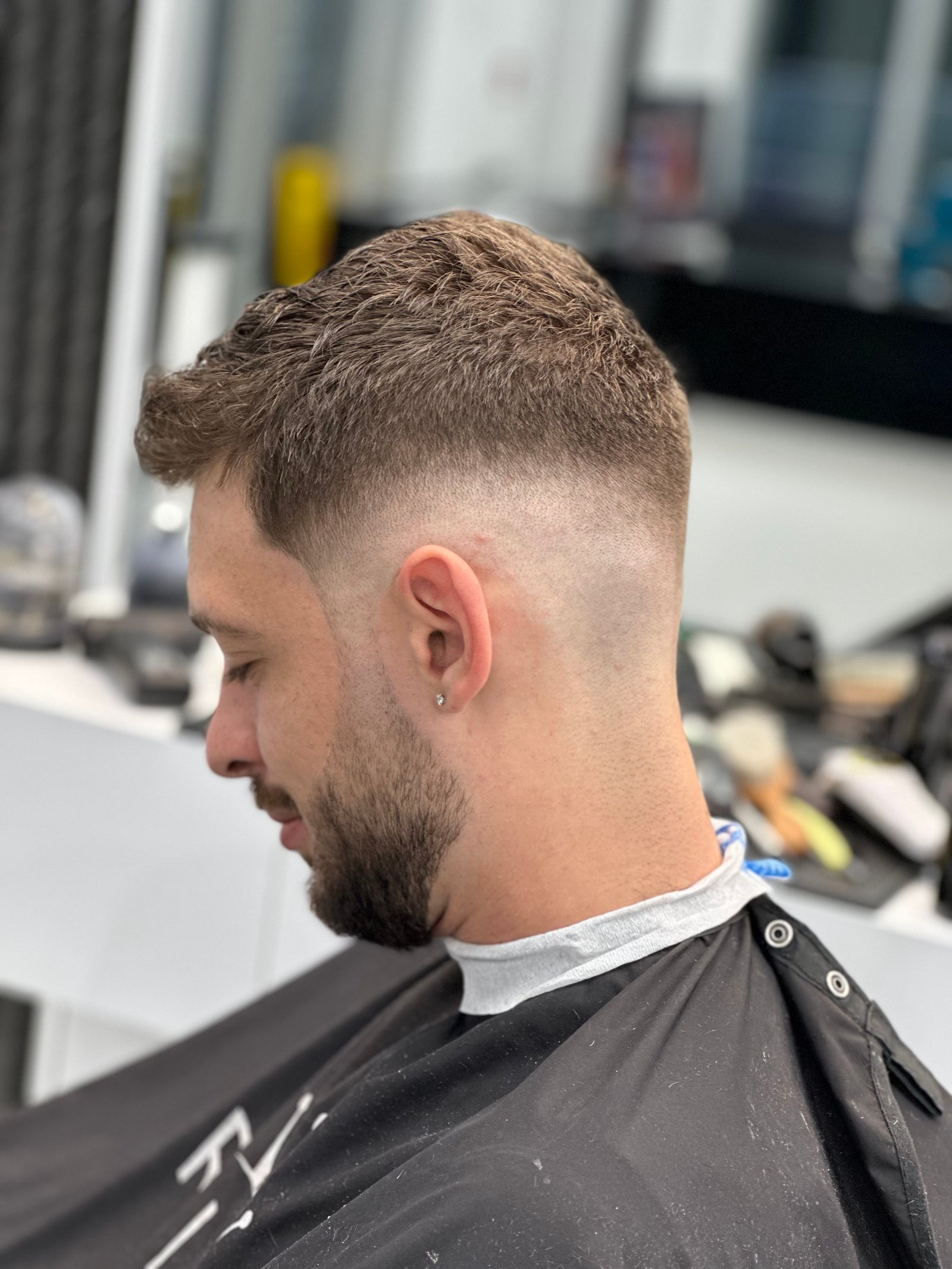 After / Finished signature fade and shape-up