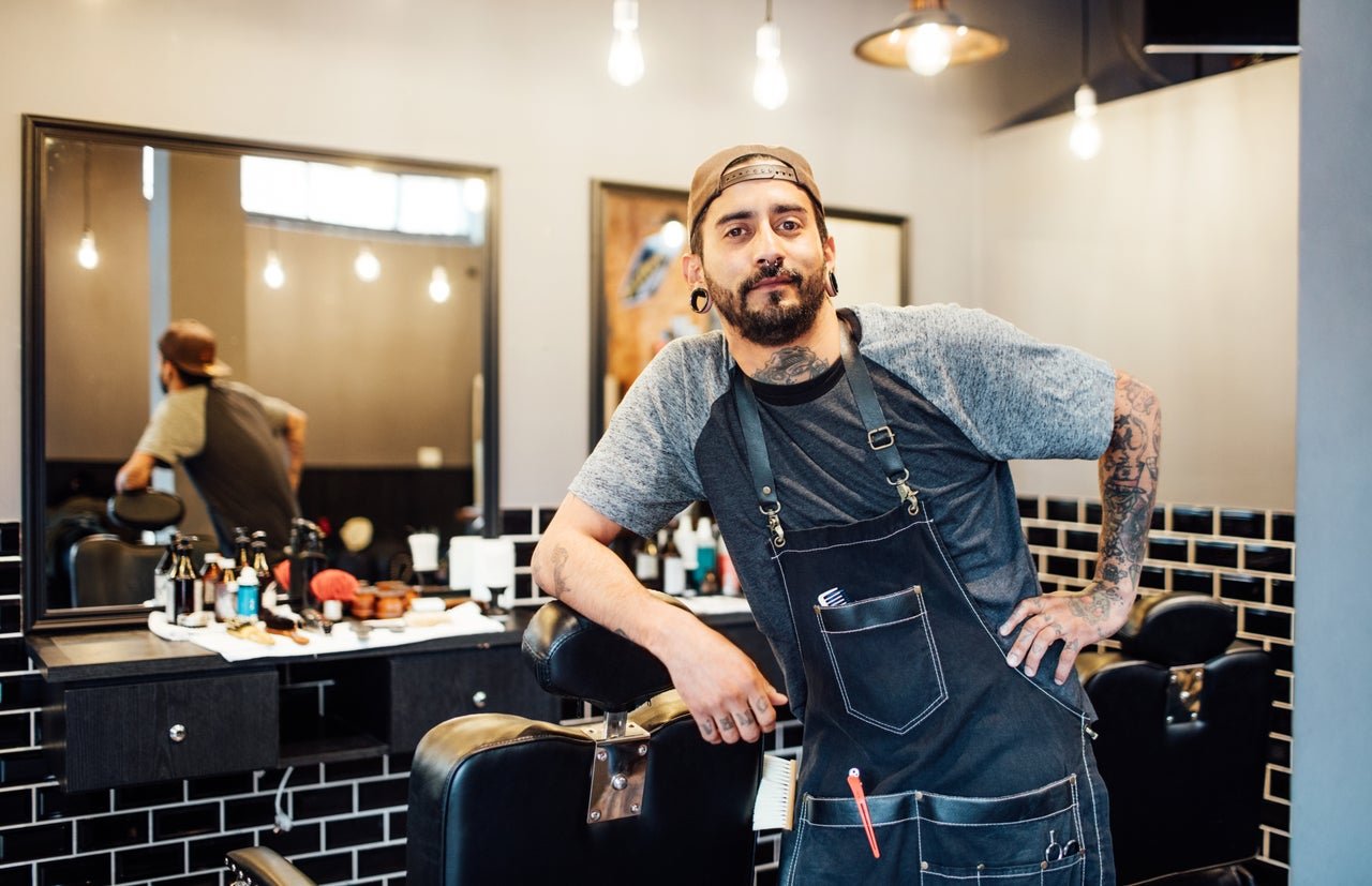 Ritz Waterdown master barber at artisan station