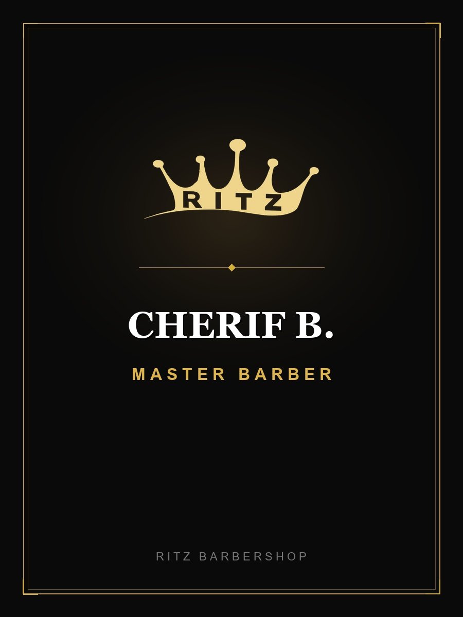 Cherif B. — Master Barber