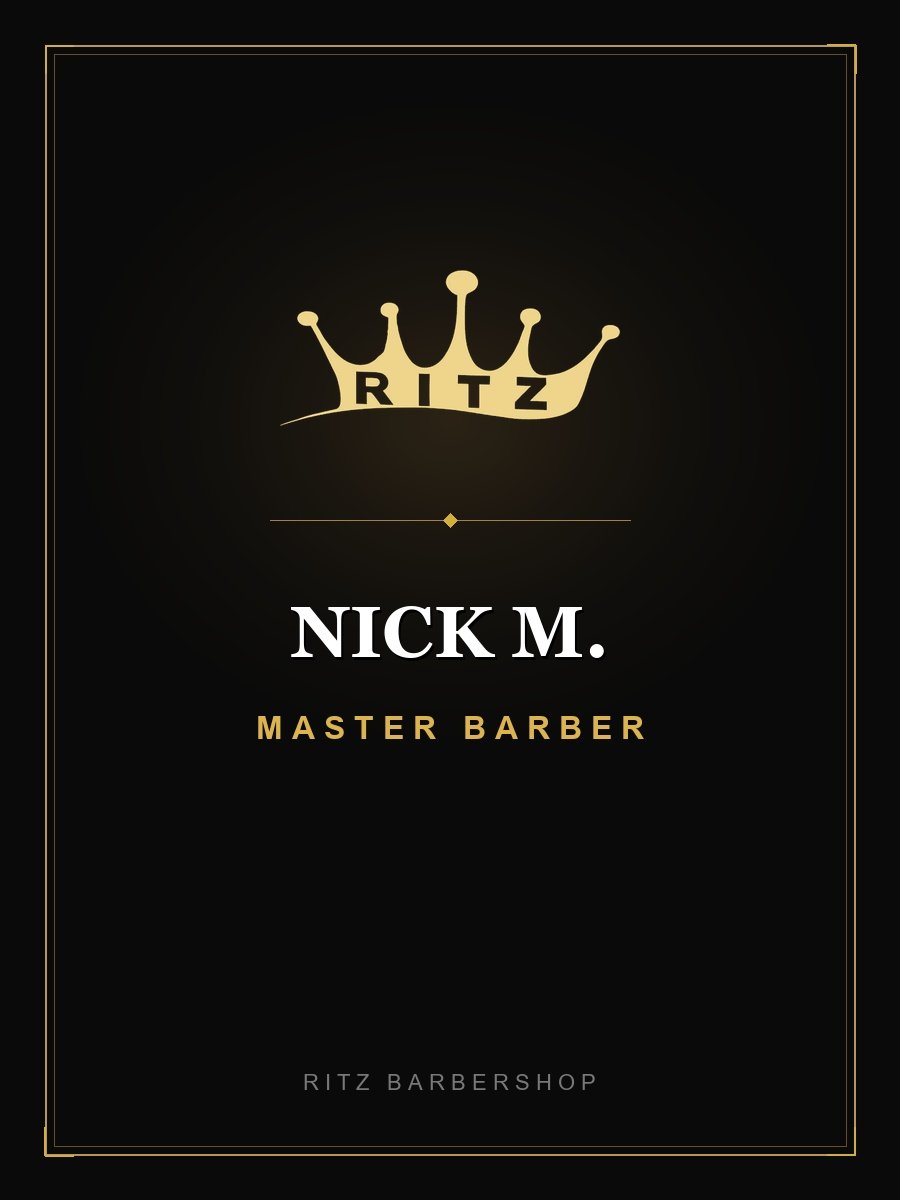 Nick M. — Master Barber