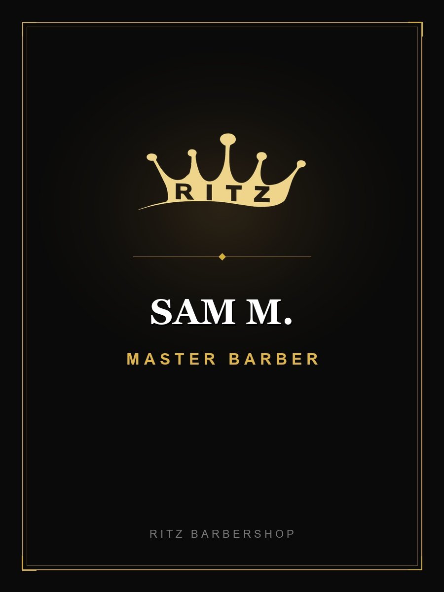 Sam M. — Master Barber