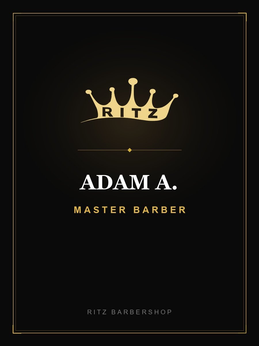 Adam A. — Master Barber